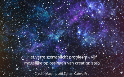 Het verre sterrenlicht probleem – vijf mogelijke oplossingen